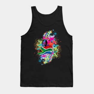 MANDELA Nelson  Freedom  South Africa Tank Top